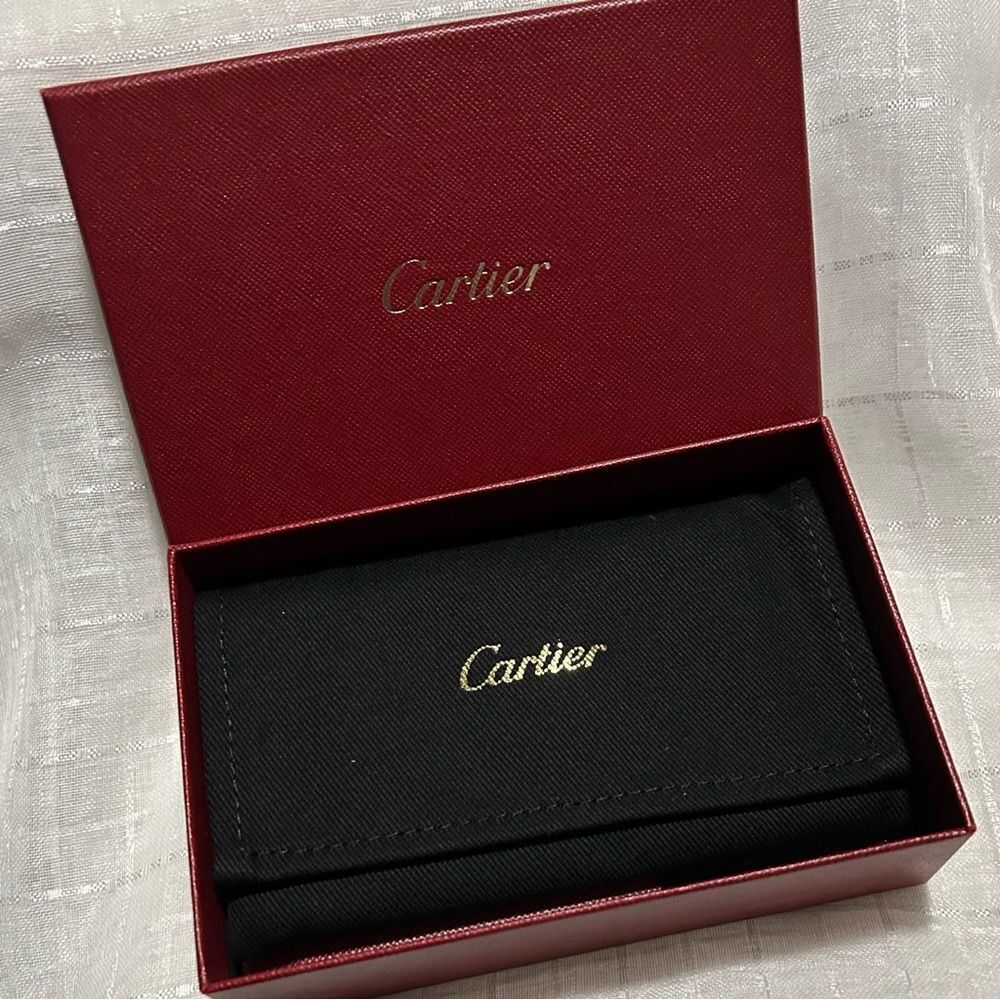 Cartier Leather Wallet - Burgundy - Picture 12 of 15
